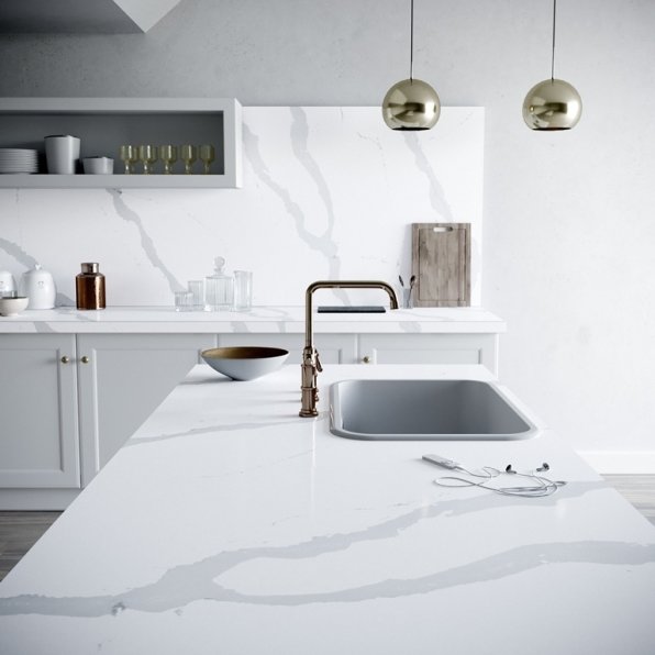 Silestone Kitchen - Bianco Calacatta