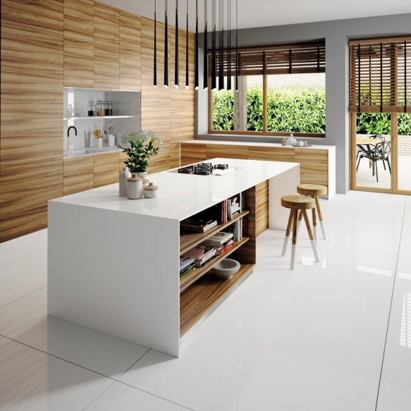 Silestone Kitchen - Iconic White
